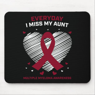 Blood Cancer In Memory Of My Aunt Multiple Myeloma Mouse Pad