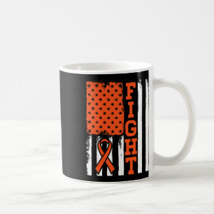 Blood Cancer Leukaemia Fight Flag - Cancer Awarene Coffee Mug