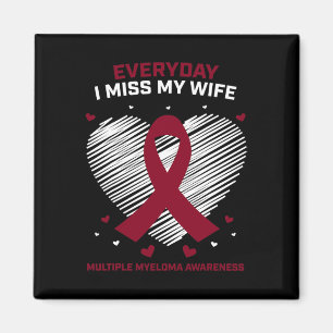 Blood Cancer Products Gifts Wife Multiple Myeloma Magnet