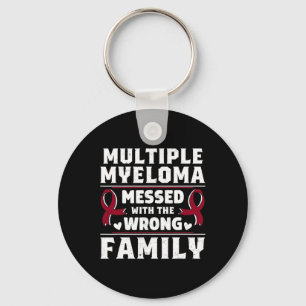 Blood Cancer Survivor Plasma Cell Myeloma Awarenes Key Ring