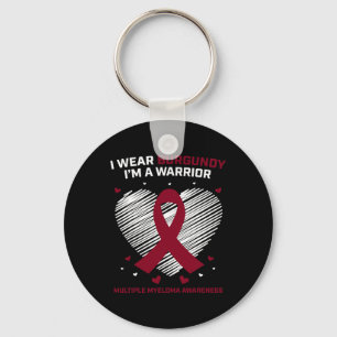 Blood Cancer Warrior Multiple Myeloma Awareness Pr Key Ring