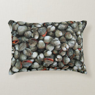 Blood Cockle Shells Decorative Cushion