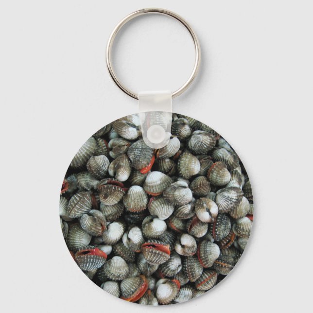 Blood Cockle Shells Key Ring (Front)