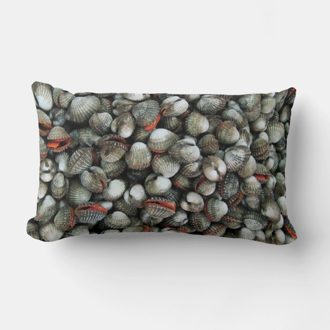 Blood Cockle Shells Lumbar Cushion (Front)