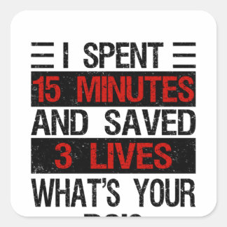 Blood Donation Blood Donation Service Blood Square Sticker