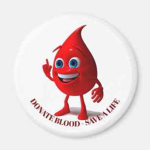 Blood donation, Blood type Magnet