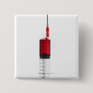 Blood Donor 15 Cm Square Badge