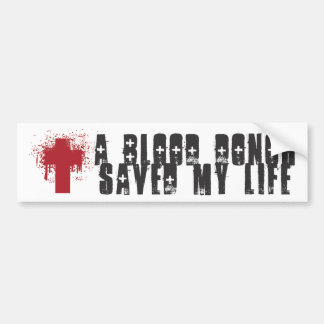 Blood Donor Bumper Sticker