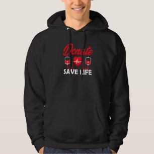 Blood Donor Phlebotomy Kit Donation Save Lives Don Hoodie