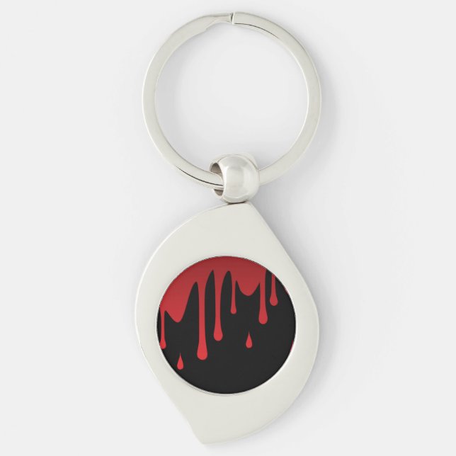 Blood dripping key ring (Front)