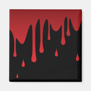 Blood dripping magnet