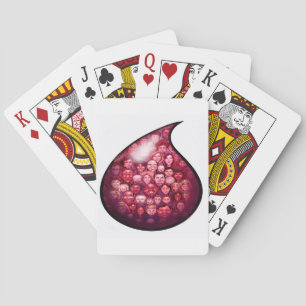 Blood Drop Playing Cards