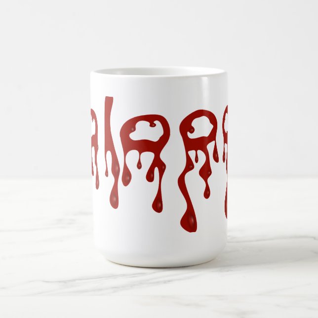 Blood Drops Halloween Mug (Center)
