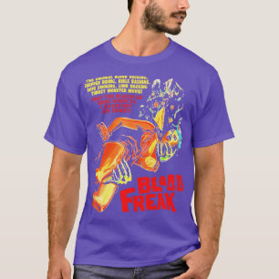 Blood Freak 70s Cult Classic Thanksgiving Horror M T-Shirt