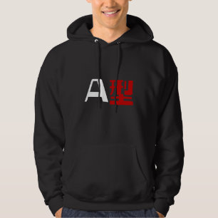Blood Group A Japanese Kanji Hoodie
