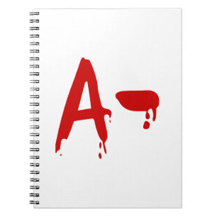 Blood Group A- Negative #Horror Hospital Notebook