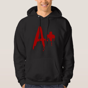 Blood Group A+ Positive #Horror Hospital Hoodie
