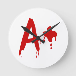 Blood Group A+ Positive #Horror Hospital Round Clock