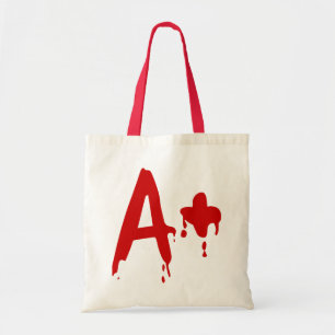 Blood Group A+ Positive #Horror Hospital Tote Bag