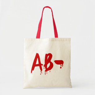 Blood Group AB- Negative #Horror Hospital Tote Bag