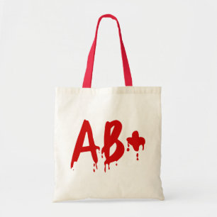 Blood Group AB+ Positive #Horror Hospital Tote Bag