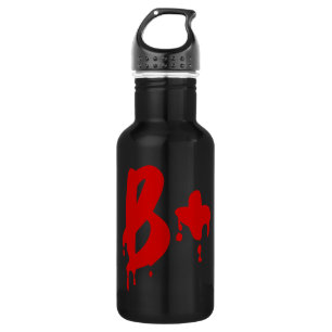Blood Group B+ Positive #Horror Hospital 532 Ml Water Bottle