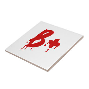 Blood Group B+ Positive #Horror Hospital Tile