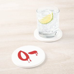 Blood Group O- Negative #Horror Hospital Coaster