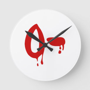 Blood Group O- Negative #Horror Hospital Round Clock