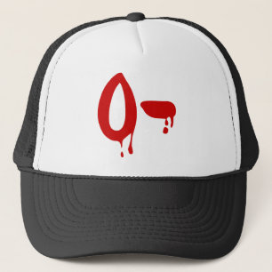 Blood Group O- Negative #Horror Hospital Trucker Hat