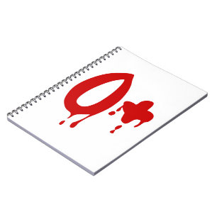 Blood Group O+ Positive #Horror Hospital Notebook