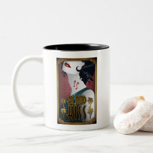 Blood Kiss Coffee Mug with the two movie posters