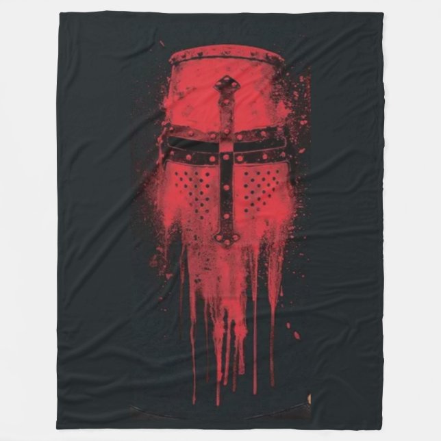 BLOOD KNIGHT FLEECE BLANKET (Front)