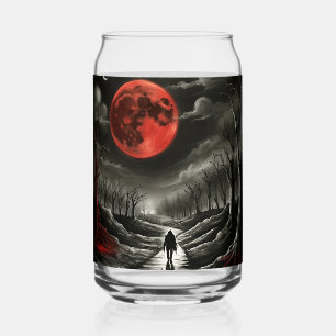 Blood moon  can glass