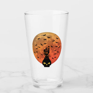 Blood Moon Haunted House Glass
