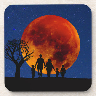 Blood Moon Lunar Eclipse Family Coaster