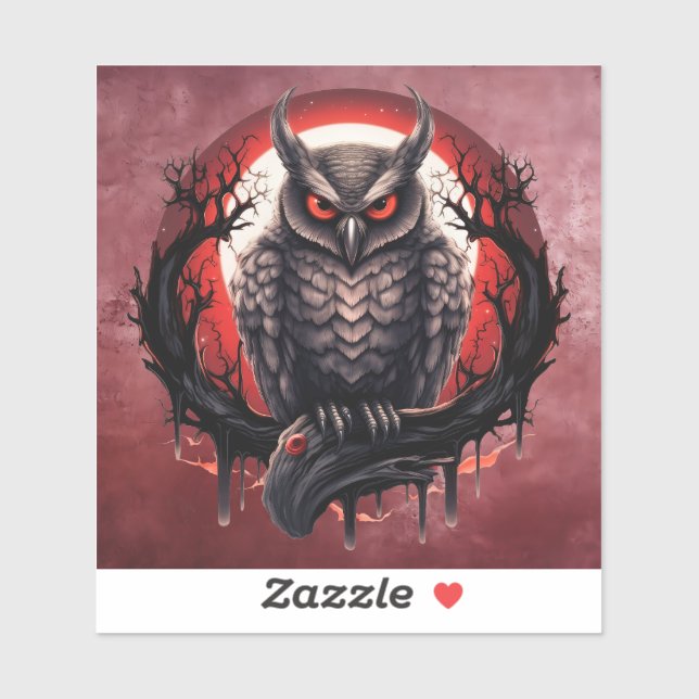Blood Moon Owl (Sheet)