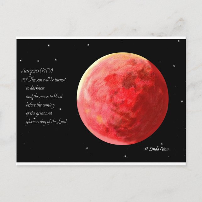 Blood Moon Post Cards (Front)
