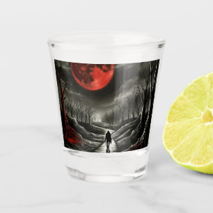 Blood moon Shot glass