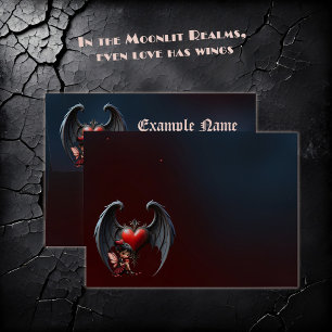 Blood Moon Valentine Fairy  Envelope