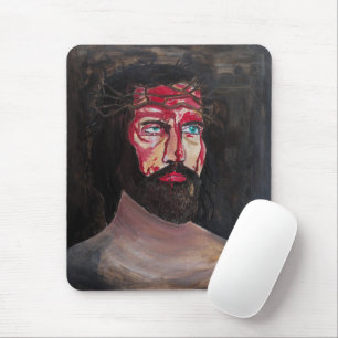 Blood of Christ Painting by Alfred Fox Mouse Pad