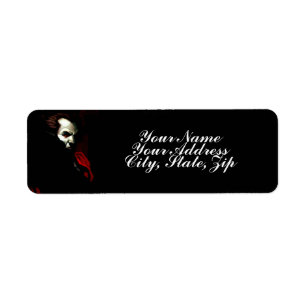 Blood of Darkness Return Address Label
