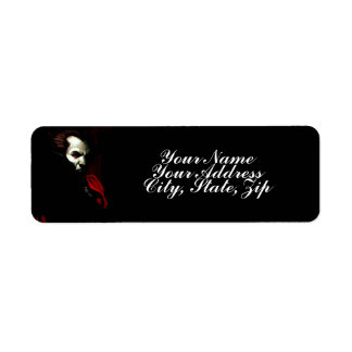 Blood of Darkness Return Address Label