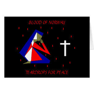 BLOOD OF NORWAY TEARDROPS FOR PEACE
