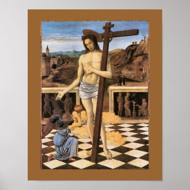 Blood Of The Redeemer Bellini Jesus Angel  Poster (Front)