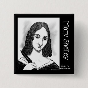 Blood On The Moon Mary Shelley 15 Cm Square Badge