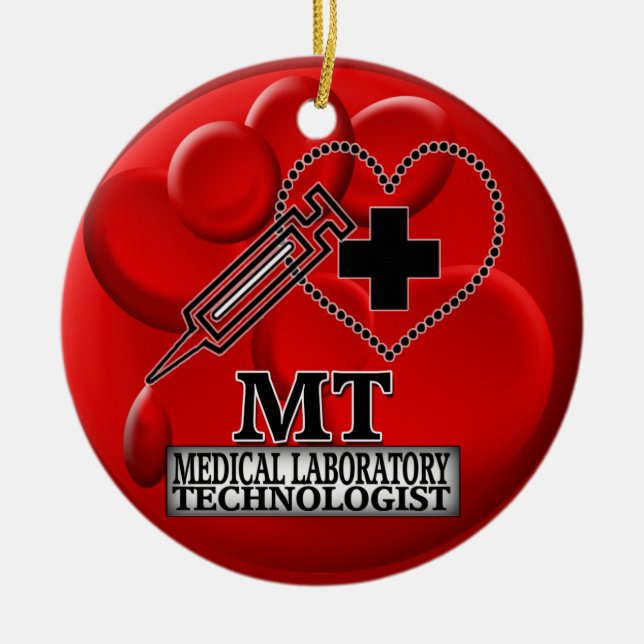 BLOOD ORNAMENT MT - MEDICAL  TECHNOLOGIST -LAB (Front)