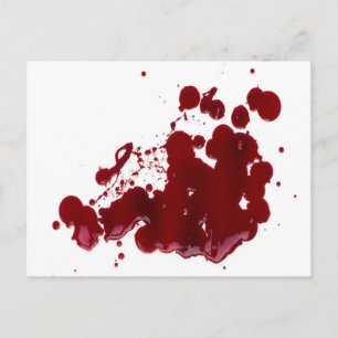 Blood Postcard