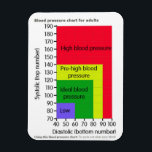 BLOOD PRESSURE CHART MAGNET<br><div class="desc">BLOOD PRESSURE CHART MAGNET</div>