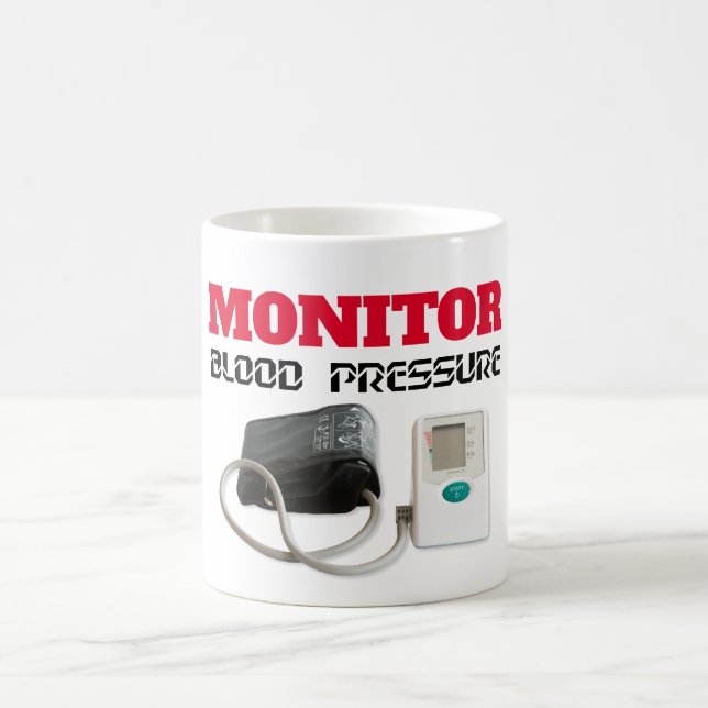Blood pressure monitoring coffee mug (Center)